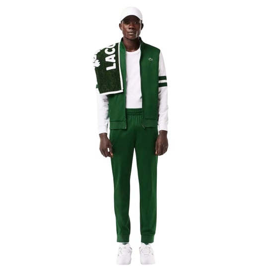 Lacoste - "Sportsuit" Jacke für Herren/Damen Unisex - Tennis (Grün/Weiß) - Image 5