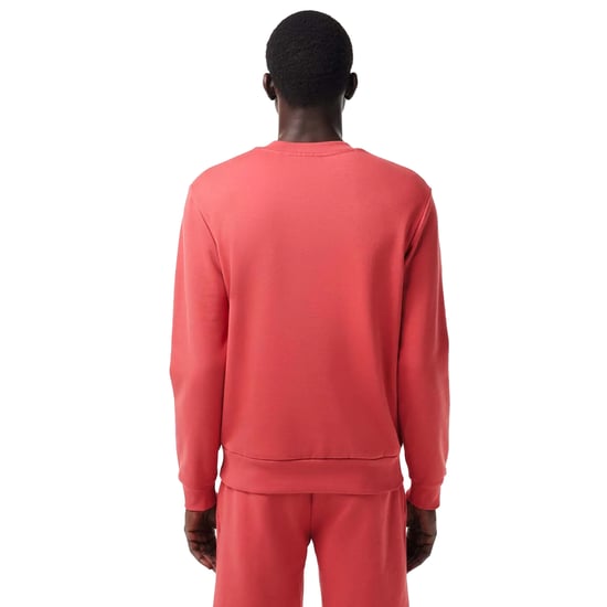 Lacoste - Sweatshirt Rundhalsausschnitt für Herren/Damen Unisex (Rot) - Image 2