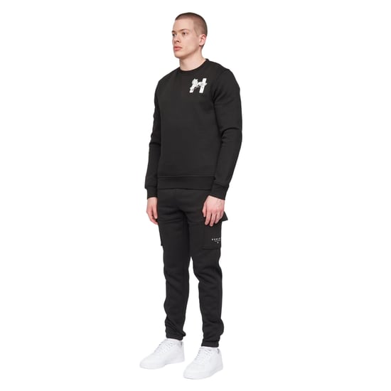 Henleys - "Moorehen" Sweatshirt Rundhalsausschnitt für Herren (Schwarz) - Image 3