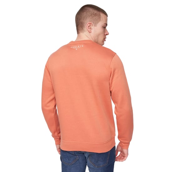 Henleys - "Scripthen" Sweatshirt Rundhalsausschnitt für Herren (Ziegelrot) - Image 2