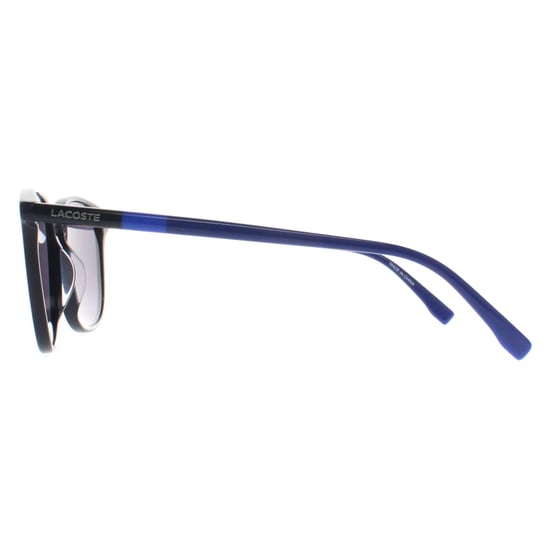 Lacoste Rund Unisex Blau Grau L813S - Image 3