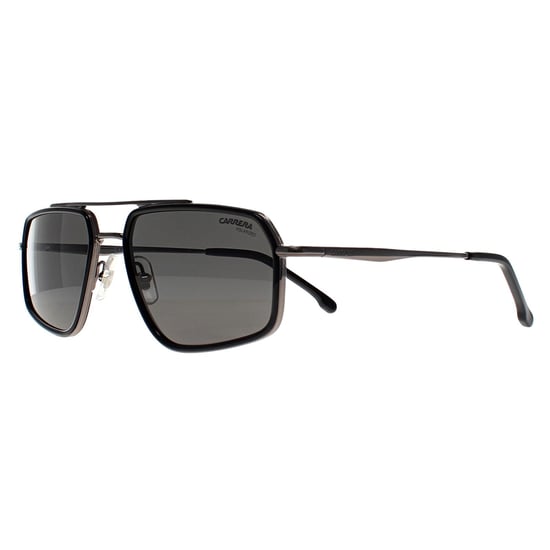 Carrera Aviator Herren Dunkel Ruthenium Schwarz Grau Polarisiert Carrera 338/S - Image 2