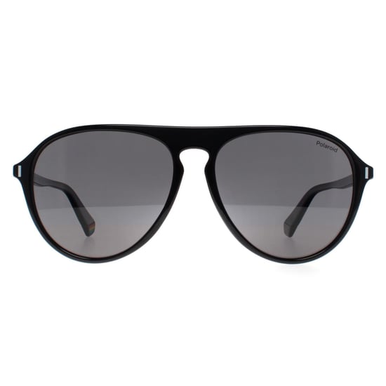 Polaroid Aviator Unisex Schwarz Grau Polarisiert PLD 6225/S - Image 1