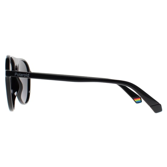 Polaroid Aviator Unisex Schwarz Grau Polarisiert PLD 6225/S - Image 3