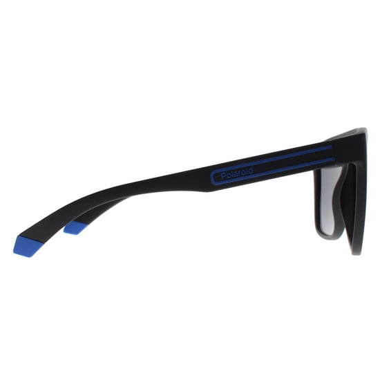 Polaroid Square Herren Matt Schwarz Blau Blau Polarisiert PLD 2162/S - Image 4