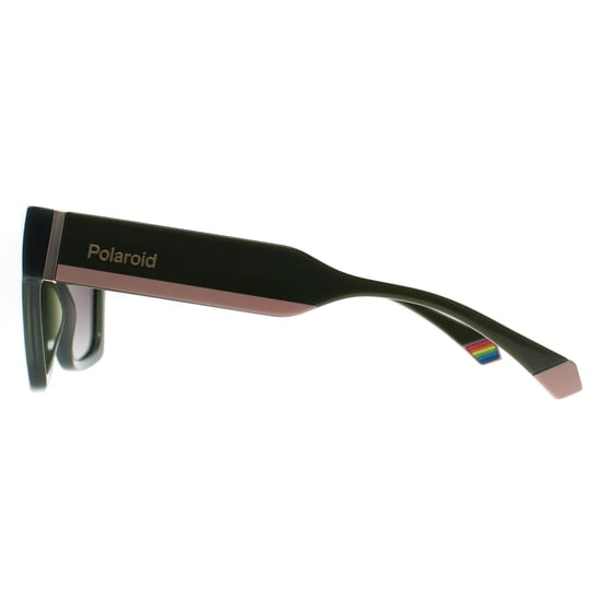 Polaroid Rechteck Unisex Grün Braun Gradient Polarisiert PLD 6224/S/X - Image 3
