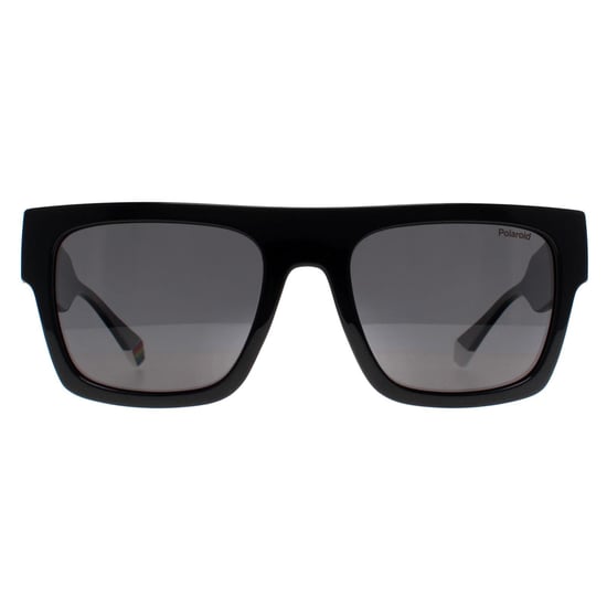 Polaroid Rectangle Unisex Schwarz Grau Polarisiert PLD 6224/S/X - Image 1