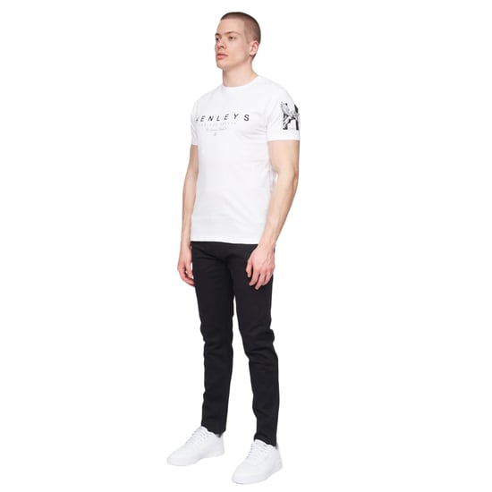 Henleys - "Hentyme" T-Shirt für Herren (Weiß) - Image 3