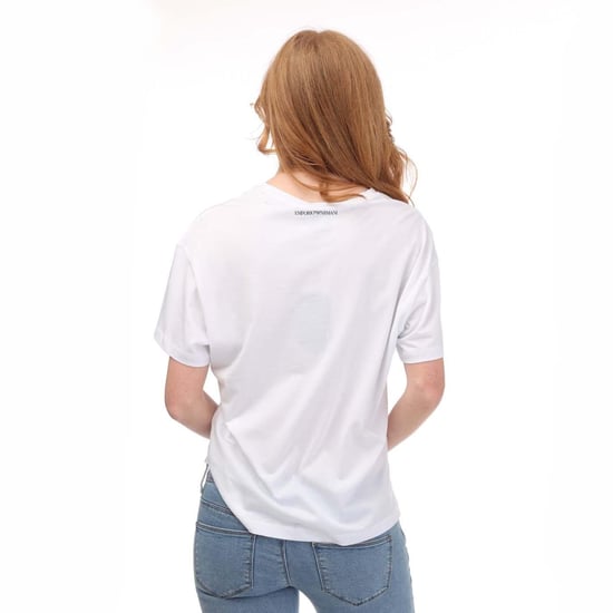 Emporio Armani - T-Shirt für Damen (Weiß) - Image 2