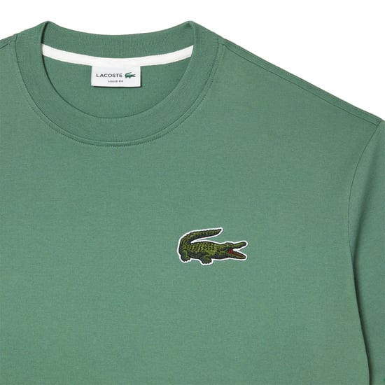 Lacoste - T-Shirt Baumwolle aus biologischem Anbau für Herren (Grün) - Image 3
