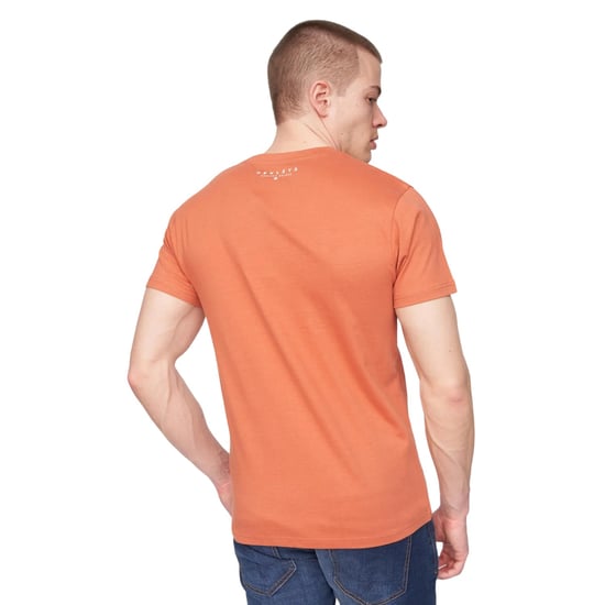 Henleys - "Scripthen" T-Shirt für Herren (Ziegelrot) - Image 2