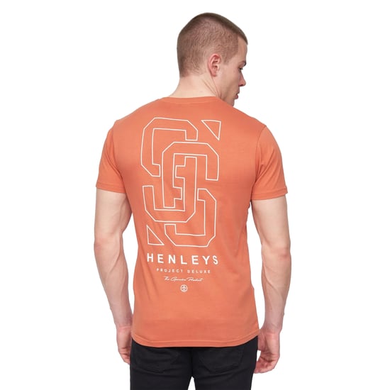 Henleys - "Ninesix" T-Shirt für Herren (Ziegelrot) - Image 2