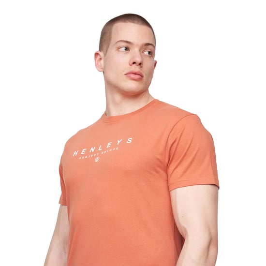 Henleys - "Ninesix" T-Shirt für Herren (Ziegelrot) - Image 3