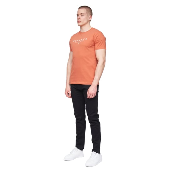 Henleys - "Ninesix" T-Shirt für Herren (Ziegelrot) - Image 4