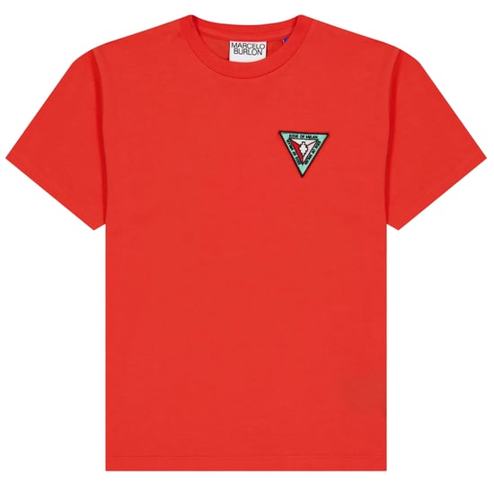 Marcelo Burlon - T-Shirt für Kinder (Rot) - Image 1