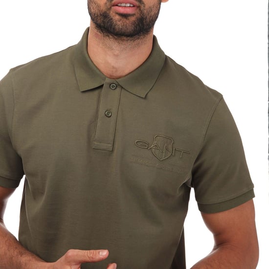Gant - Poloshirt für Herren (Grün) - Image 3