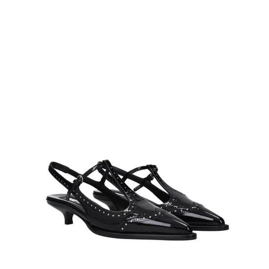 Miu Miu Leder Slingback-Pumps - Image 2
