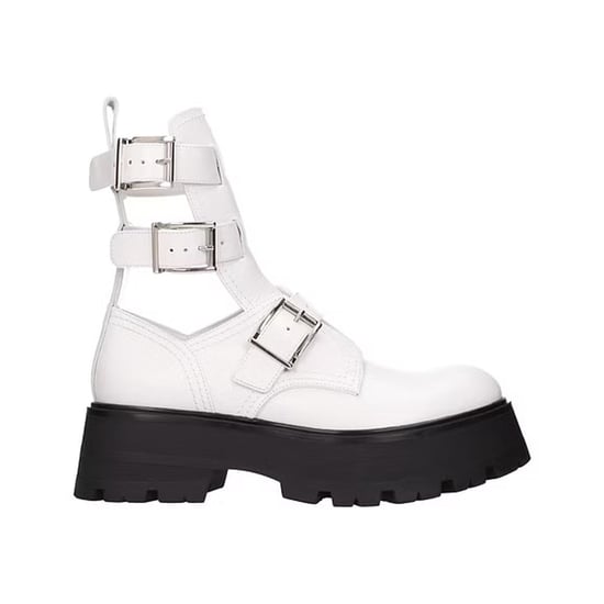 Alexander McQueen Leder Stiefeletten - Image 4
