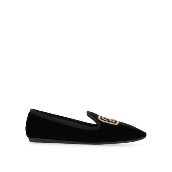 Miu Miu Logo Samt Ballerinas - Image 4