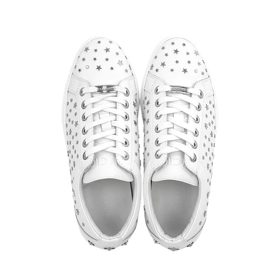 Jimmy Choo Cash Star Leder Sneakers - Image 3