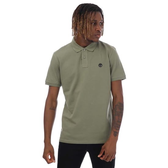 Timberland - "Millers River" Poloshirt für Herren/Damen Unisex (Khaki) - Image 3