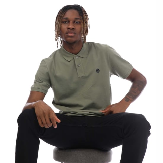 Timberland - "Millers River" Poloshirt für Herren/Damen Unisex (Khaki) - Image 4