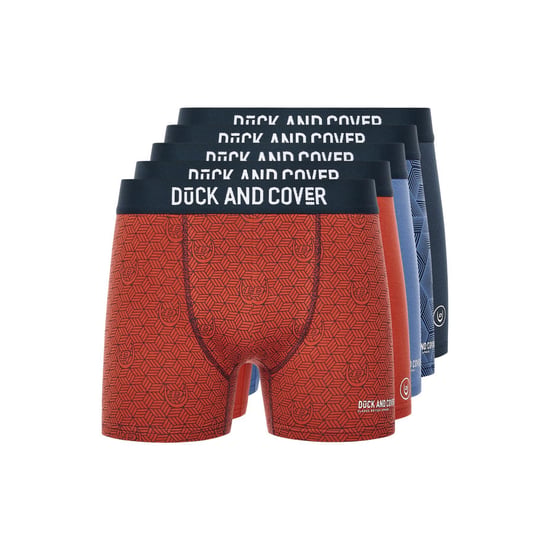 Duck and Cover - "Quenelly" Boxershorts für Herren(5er-Pack) (Bunt) - Image 1