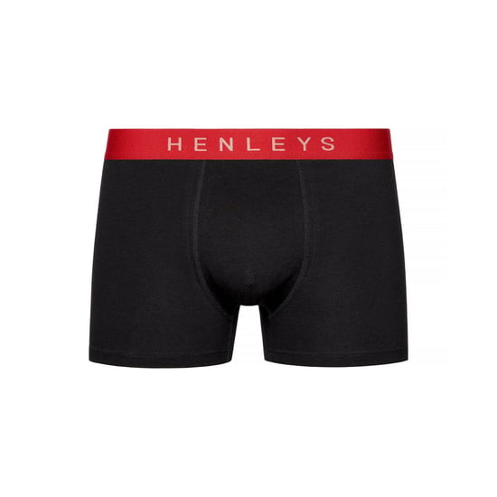 Henleys - "Blackiris" Boxershorts für Herren(5er-Pack) (Schwarz) - Image 3