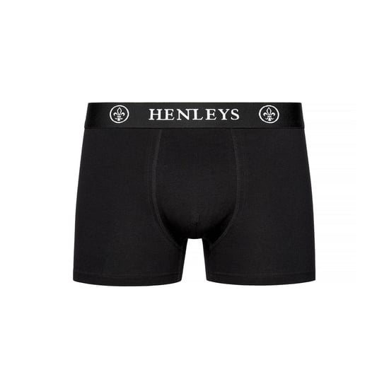 Henleys - "McBlacken" Boxershorts für Herren(3er-Pack) (Schwarz) - Image 3