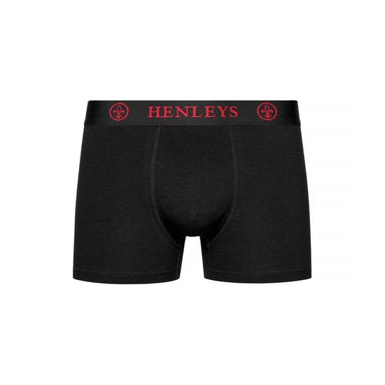 Henleys - "Trilock" Boxershorts für Herren(3er-Pack) (Schwarz) - Image 3