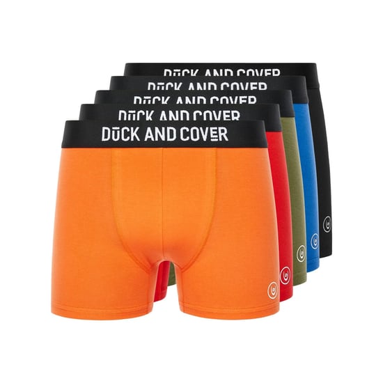 Duck and Cover - "Thriller" Boxershorts für Herren(5er-Pack) (Bunt) - Image 1