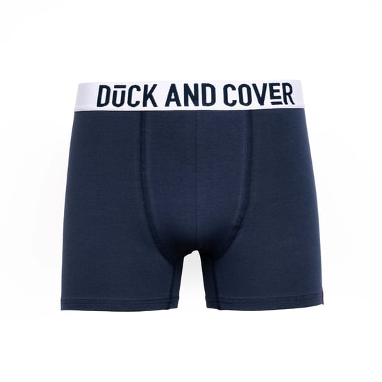 Duck and Cover - "Galton" Boxershorts für Herren (2er-Pack) (Grün/Blau) - Image 3