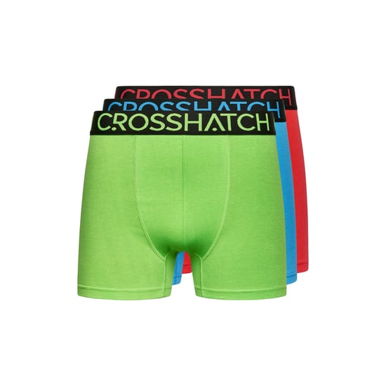 Duck and Cover - "Highlighter" Boxershorts für Herren (3er-Pack) (Grün/Rot) - Image 1