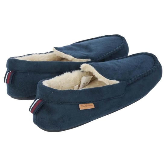 Ben Sherman - Herren Mokassin-Hausschuhe "Casa Cartegena" (Marineblau) - Image 2