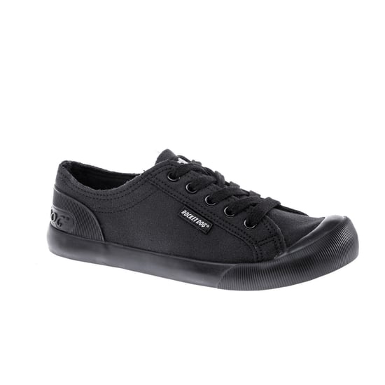 Rocket Dog Damen Jazzin Canvas Fable Turnschuh (Schwarz) - Image 3