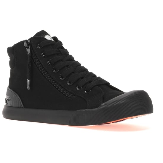 Rocket Dog - Damen Schuhe "Jazzin Hi 12A", Segeltuch (Schwarz) - Image 1