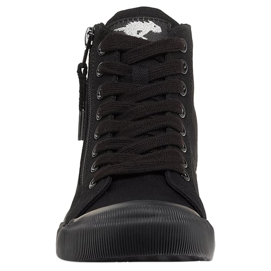 Rocket Dog - Damen Schuhe "Jazzin Hi 12A", Segeltuch (Schwarz) - Image 2