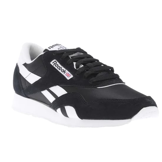 Reebok - Herren/Damen Unisex Sneaker "Classic", Wildleder-Panel (Schwarz) - Image 2