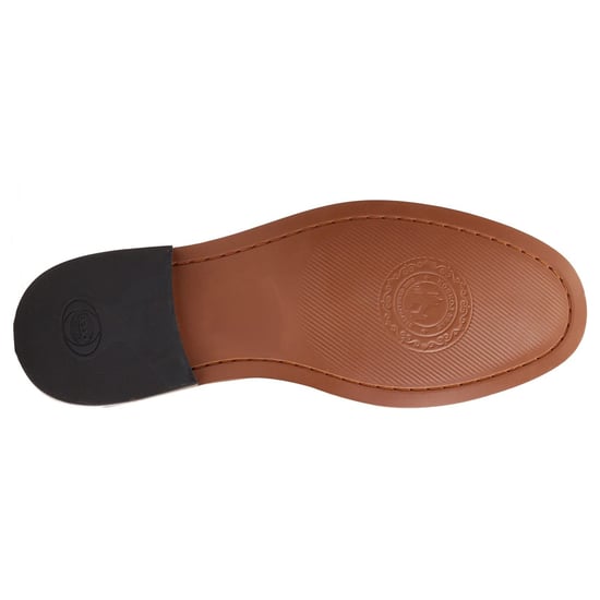 Base London Garfield Herrenslipper Aus Gebranntem Tan Leder - Image 3