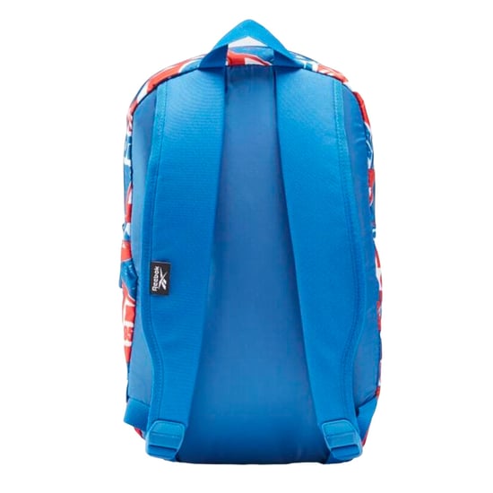 Reebok - Kinder Rucksack, Grafikdruck (Orange/Blau) - Image 2