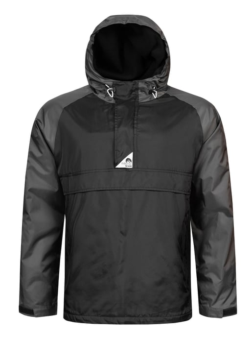 Arctic Seven Herren Regenjacke – Schwarz-Dunkelgrau - Image 4
