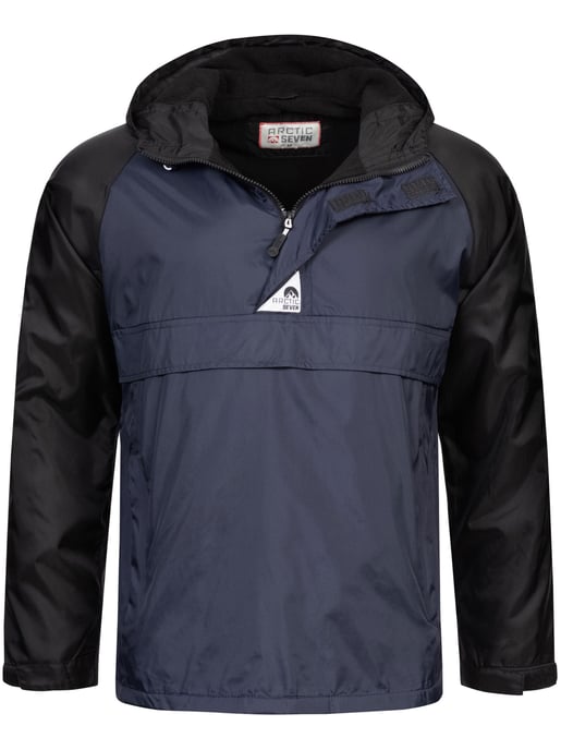 Arctic Seven Herren Regenjacke – Navy-Schwarz - Image 1