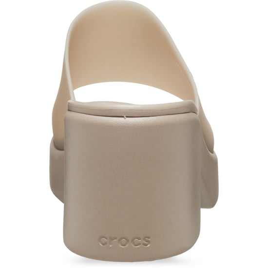 Crocs Brooklyn Slide Heel Damen Sandalen In Taupe - Image 2