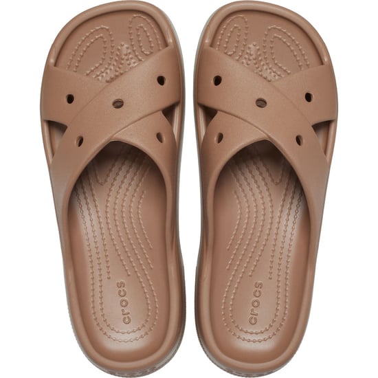 Crocs Klassische Kreuzriemen Thermoplastische Damenmilchschokoladensandalen - Image 5
