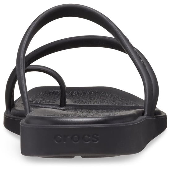 Crocs Miami Zehenring Sandale Damen Schwarze Sandalen - Image 2