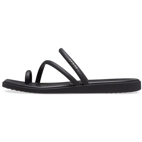 Crocs Miami Zehenring Sandale Damen Schwarze Sandalen - Image 6