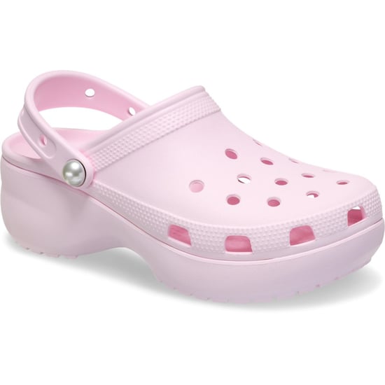 Crocs Classic Platform Damen Pantoletten Aus Rosafarbenem Thermoplast - Image 1