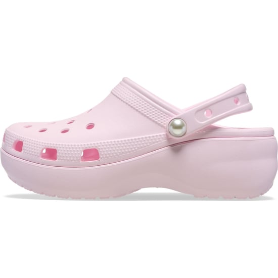 Crocs Classic Platform Damen Pantoletten Aus Rosafarbenem Thermoplast - Image 6