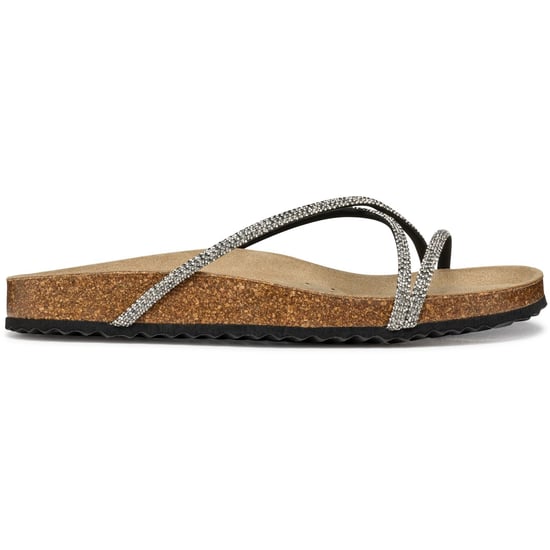 Geox D BRIONIA R Polyester Damen Sandalen In Schwarz/Silber - Image 5