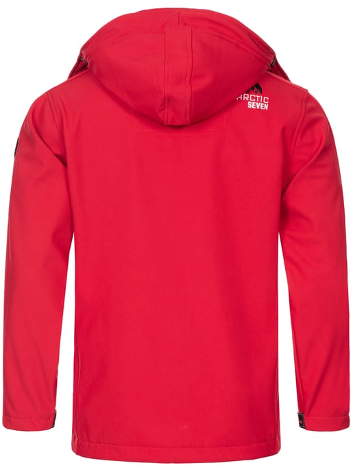 Arctic Seven Herren Softshell Jacke Rot - Image 3